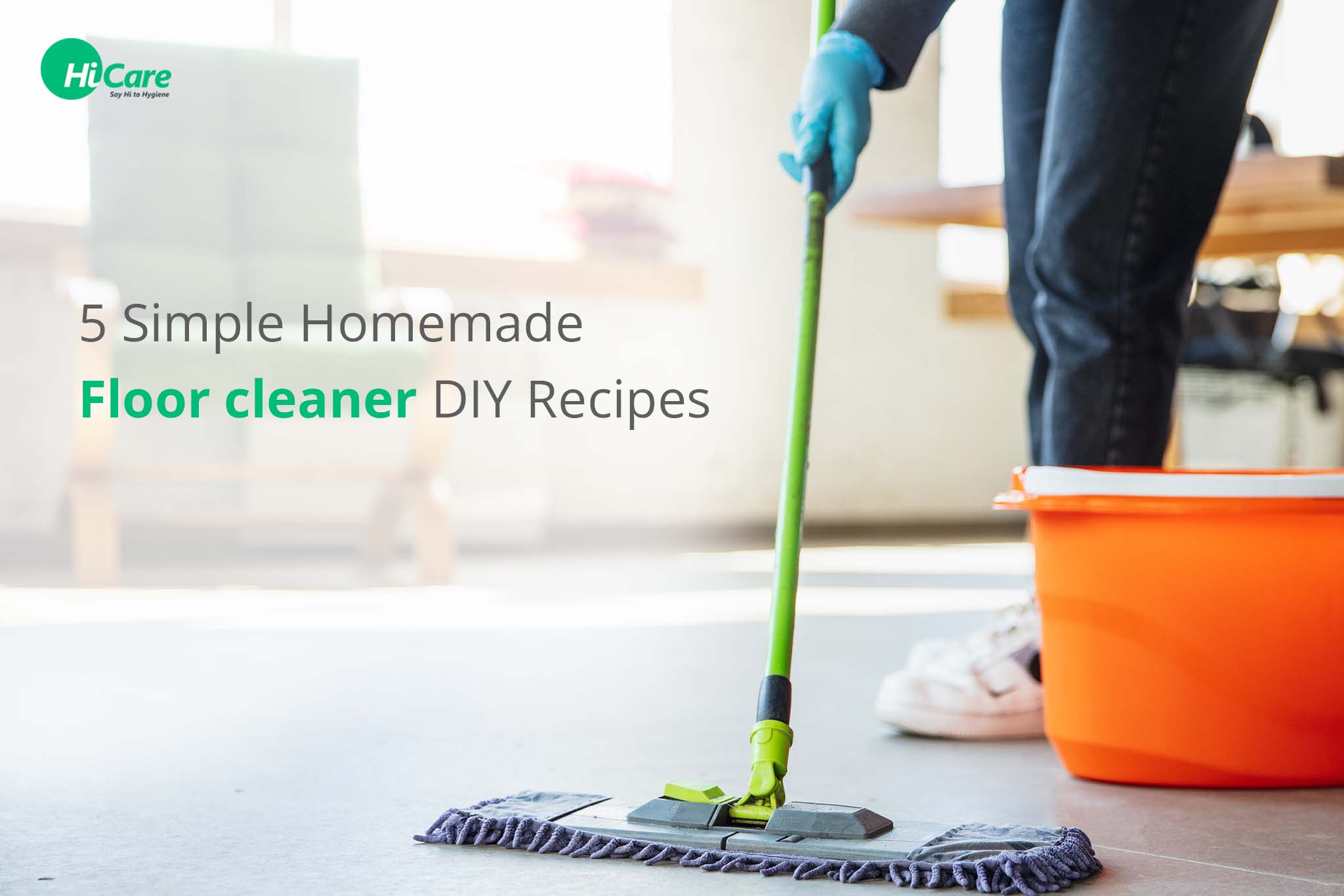 5 DIY Homemade Floor Cleaner Recipes