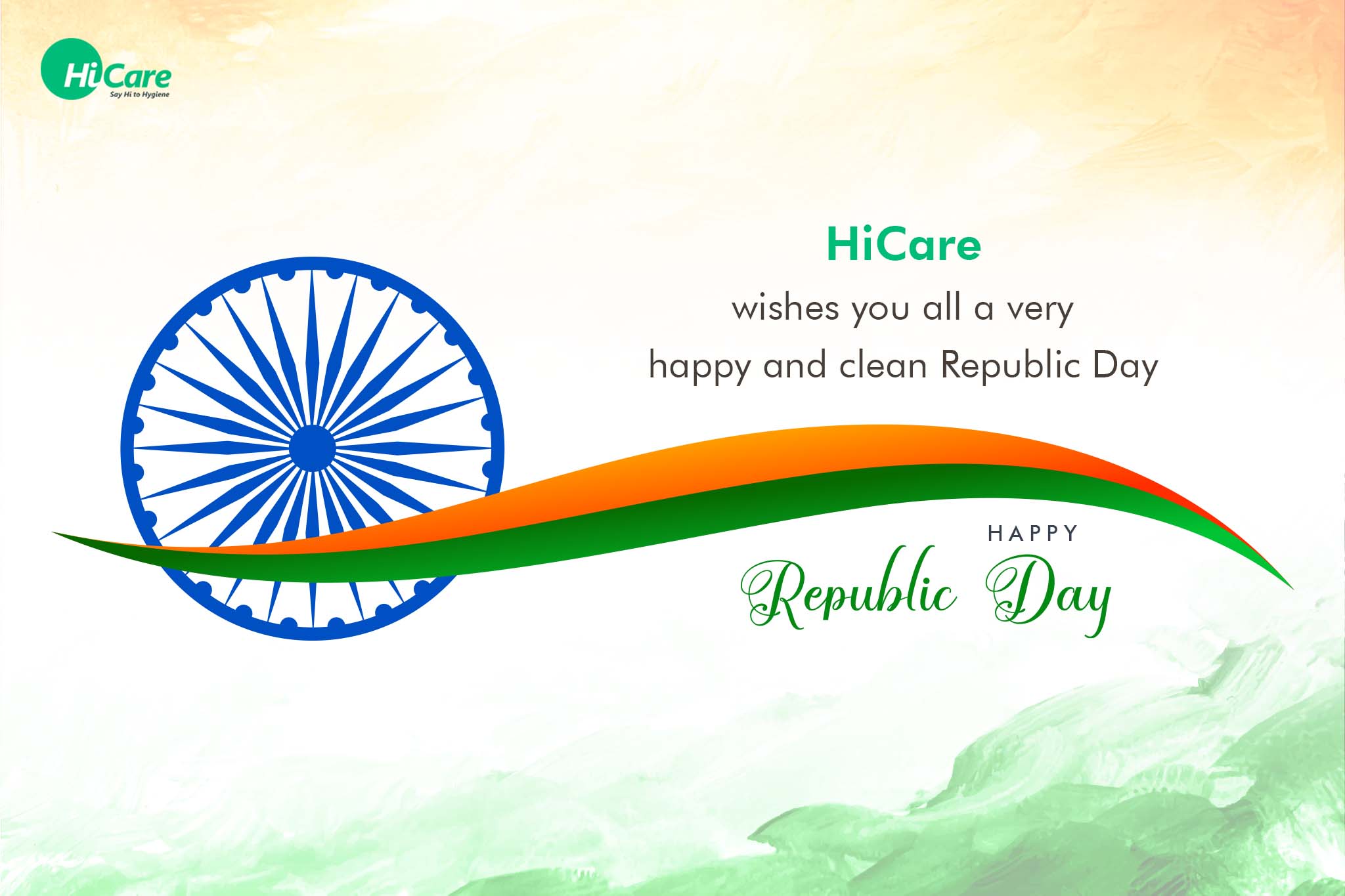 happy and clean republic day