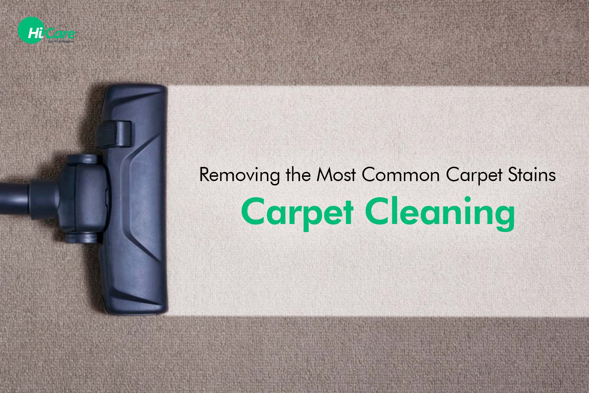 how to remove common carpet stain