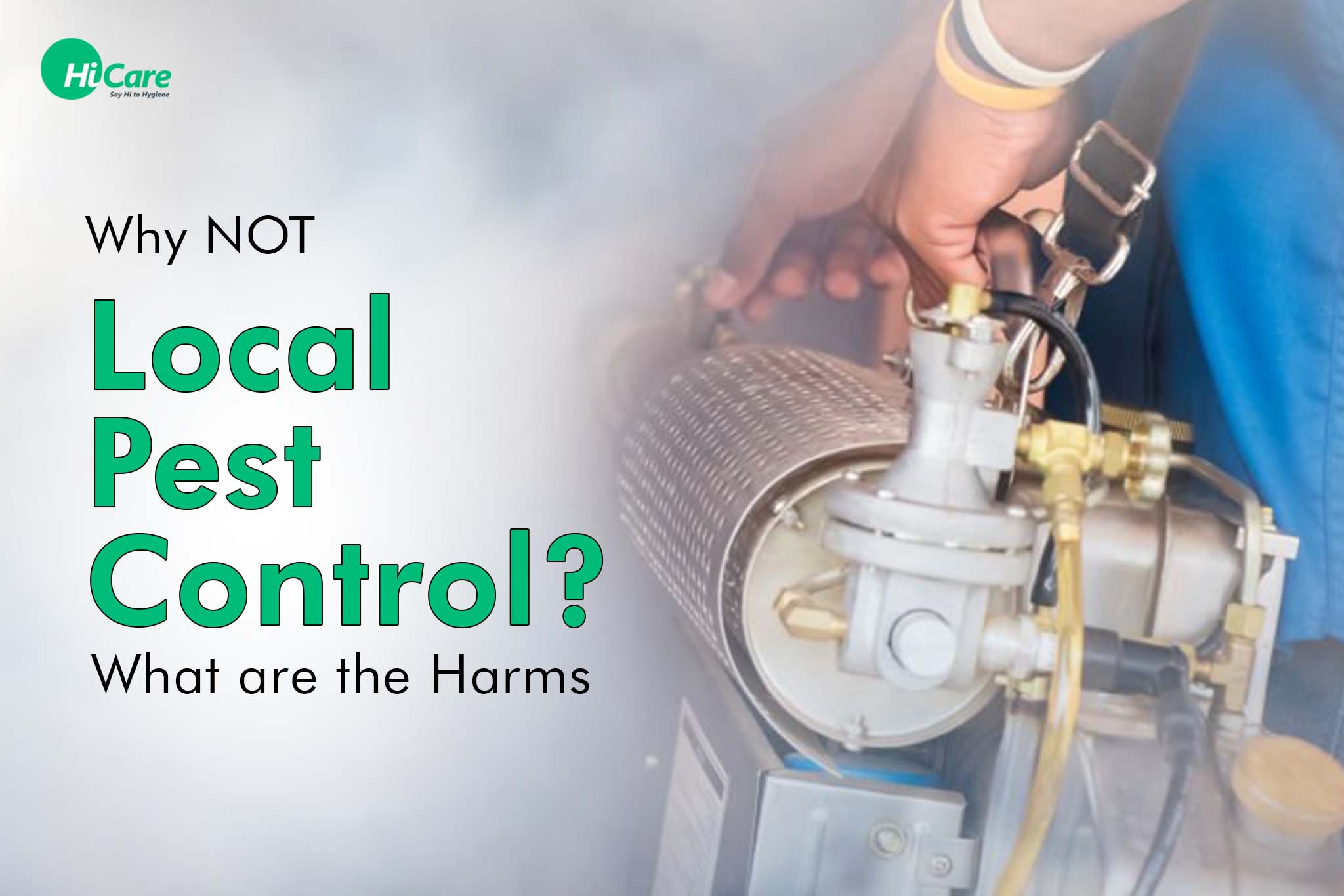 Why NOT Local Pest Control? What are the Harms | HiCare