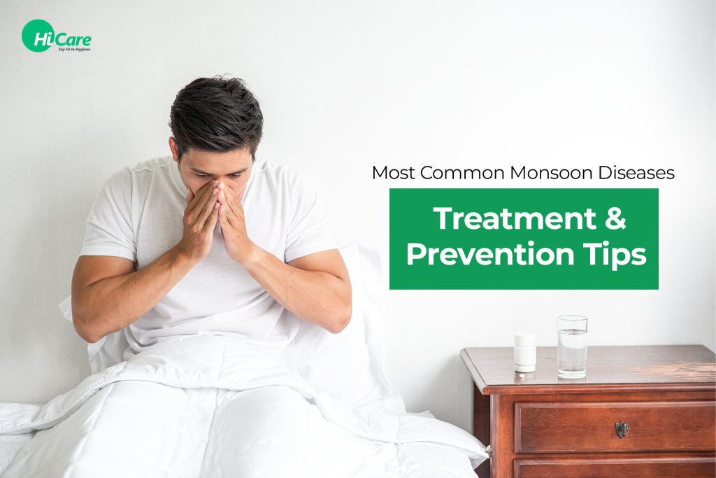 Top 5 Most Common Monsoon Diseases Treatment & Prevention Tips