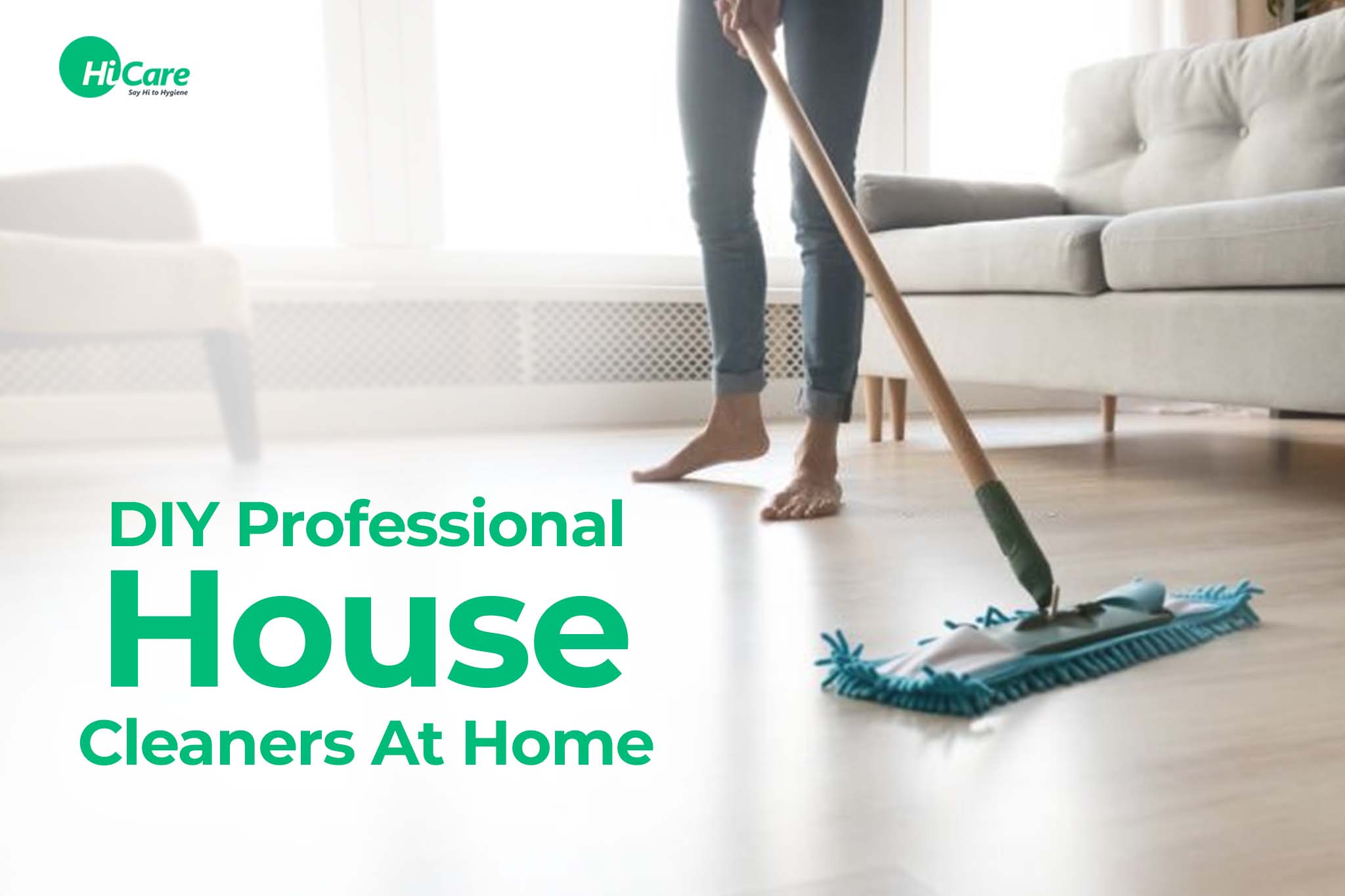 diy professional house cleaners at home