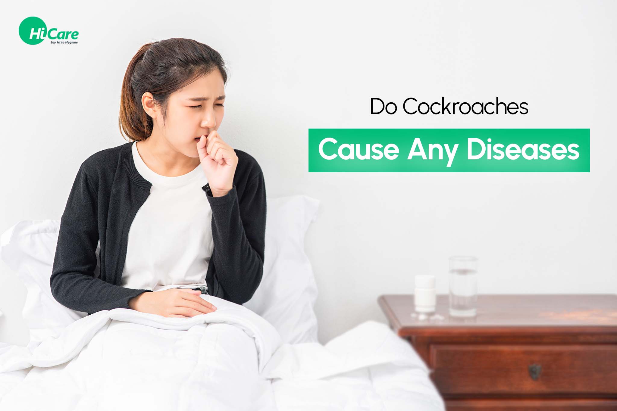 do cockroaches cause any diseases