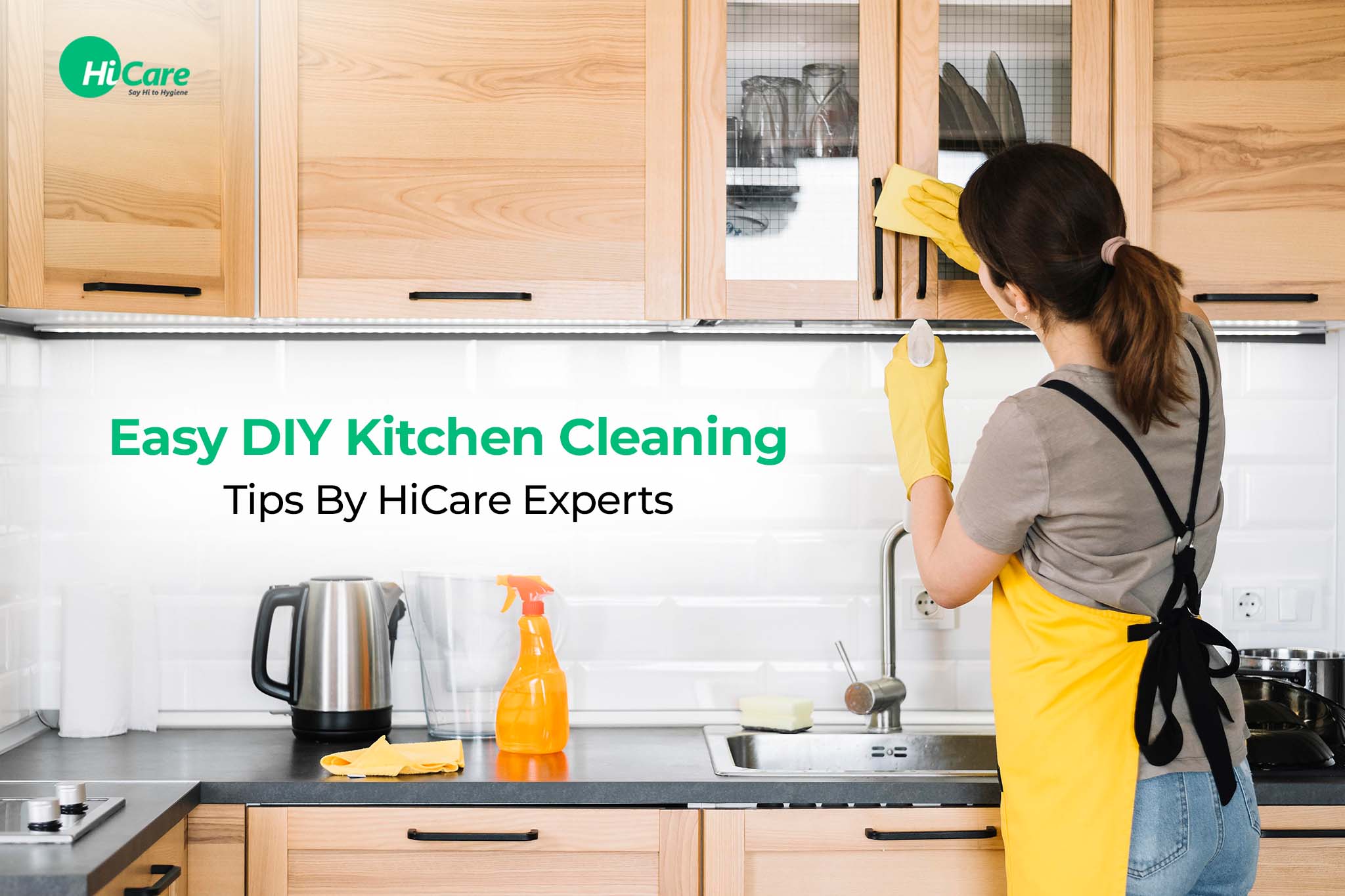 diy kitchen cleaning tips by hicare experts