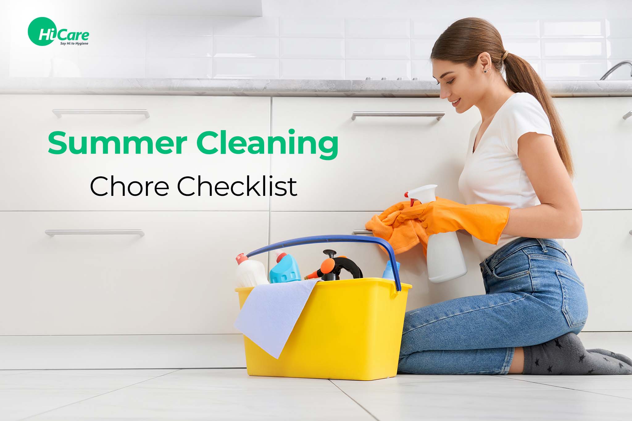 summer cleaning chore checklist