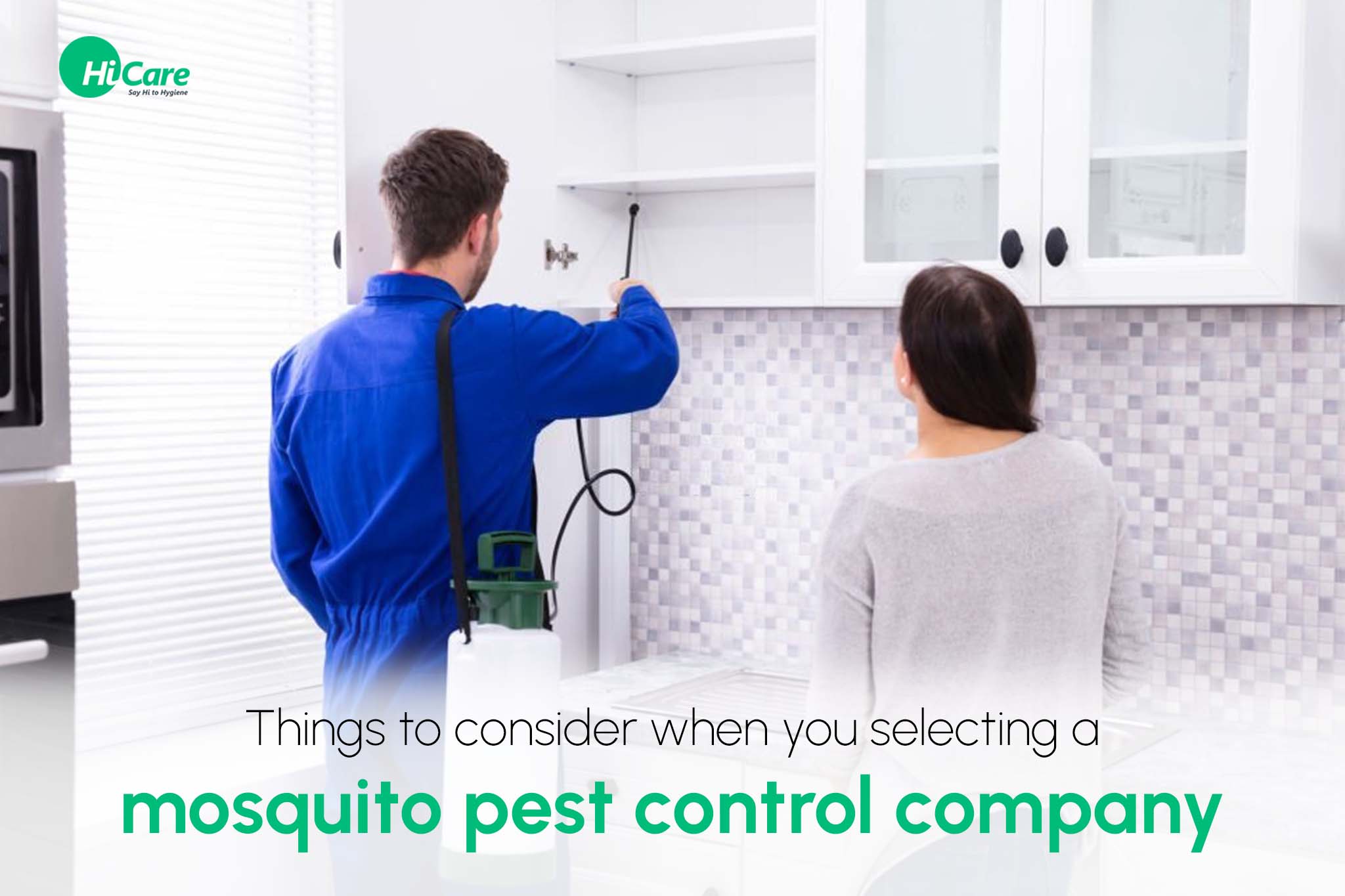 things to consider when you selecting a mosquito pest control company
