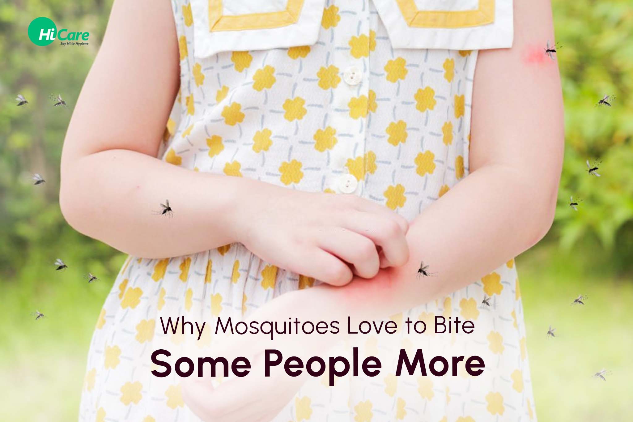 why mosquitoes love to bite some people more