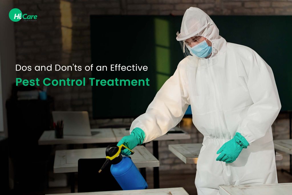 5 Do's and Don'ts of Pest Control Treatment HiCare