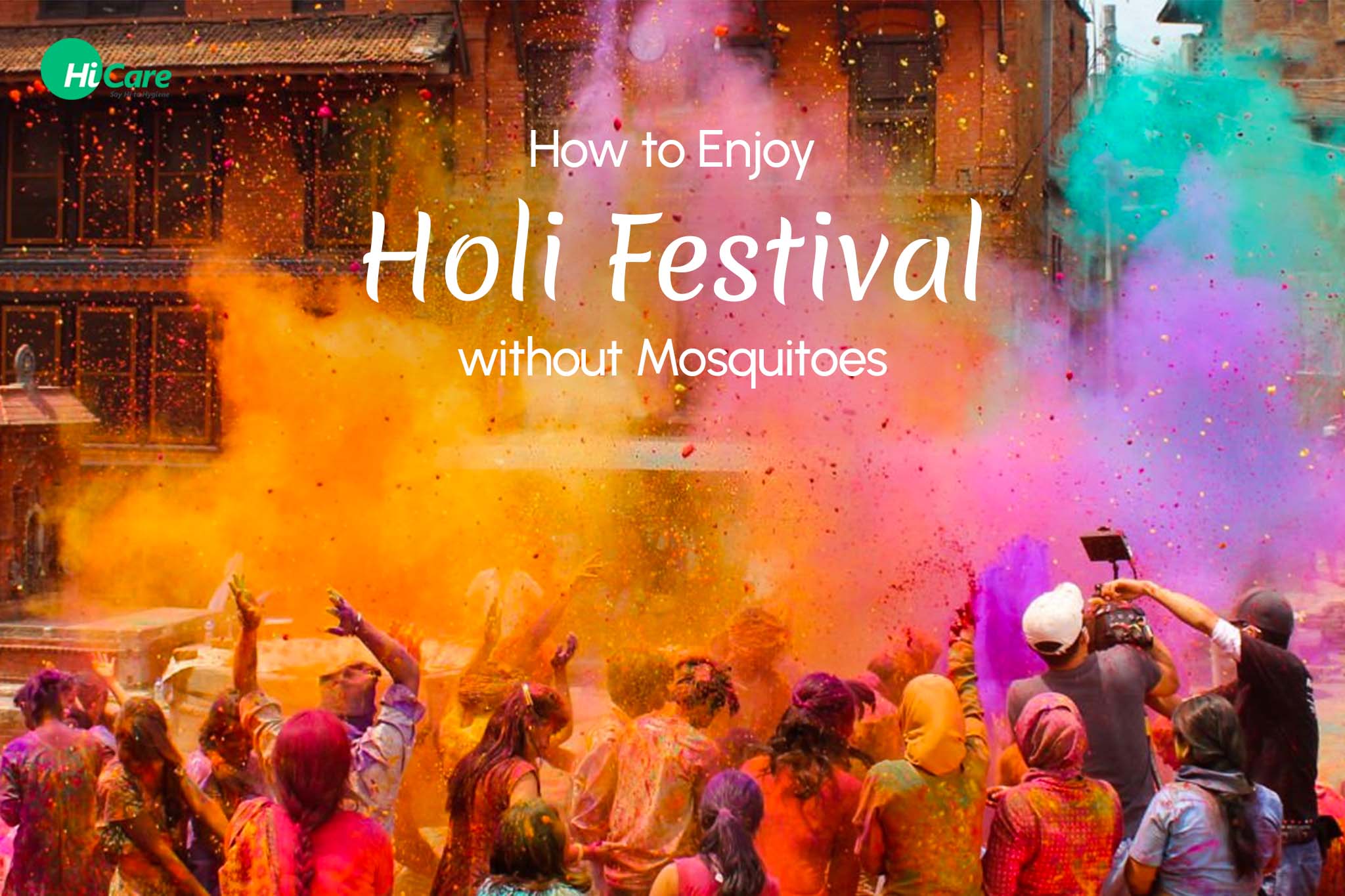 How to Enjoy the Holi Festival without Mosquitoes?
