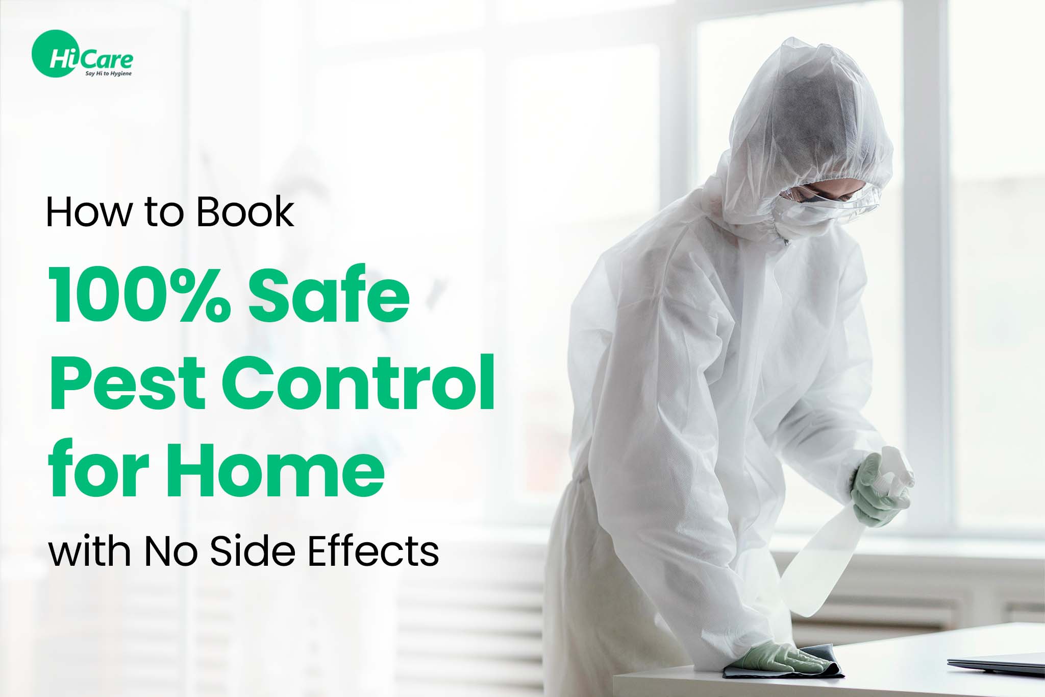 How to Book 100% Safe Pest Control for Home with No Side Effects?