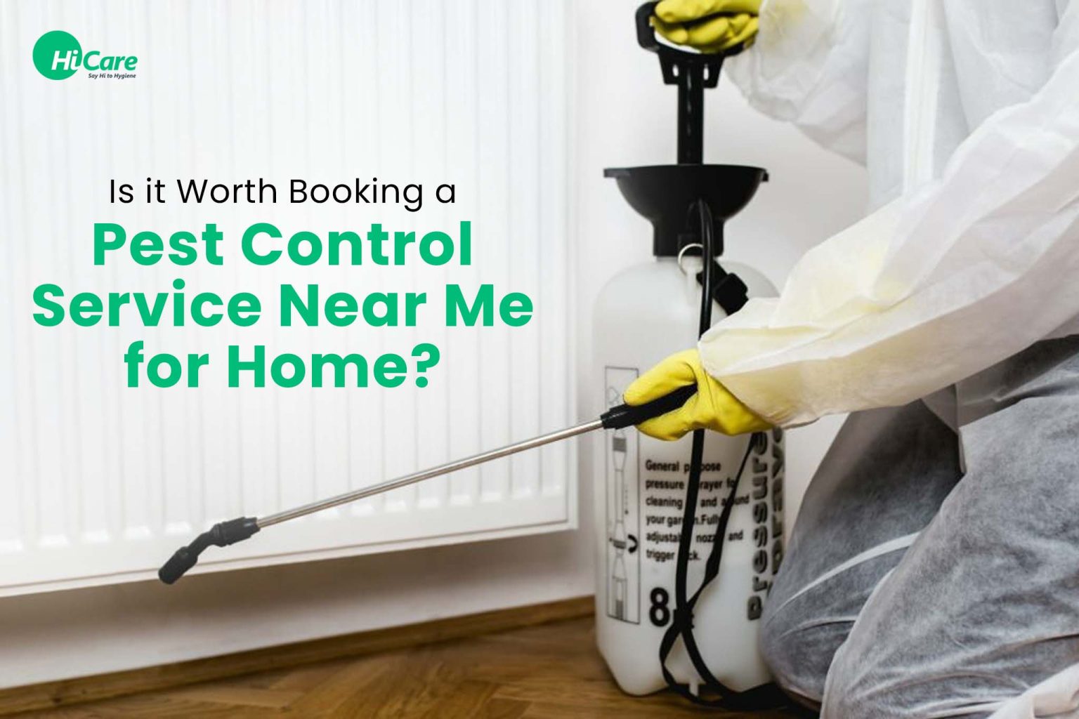 Worthiness of Booking Pest Control Service Near Me HiCare