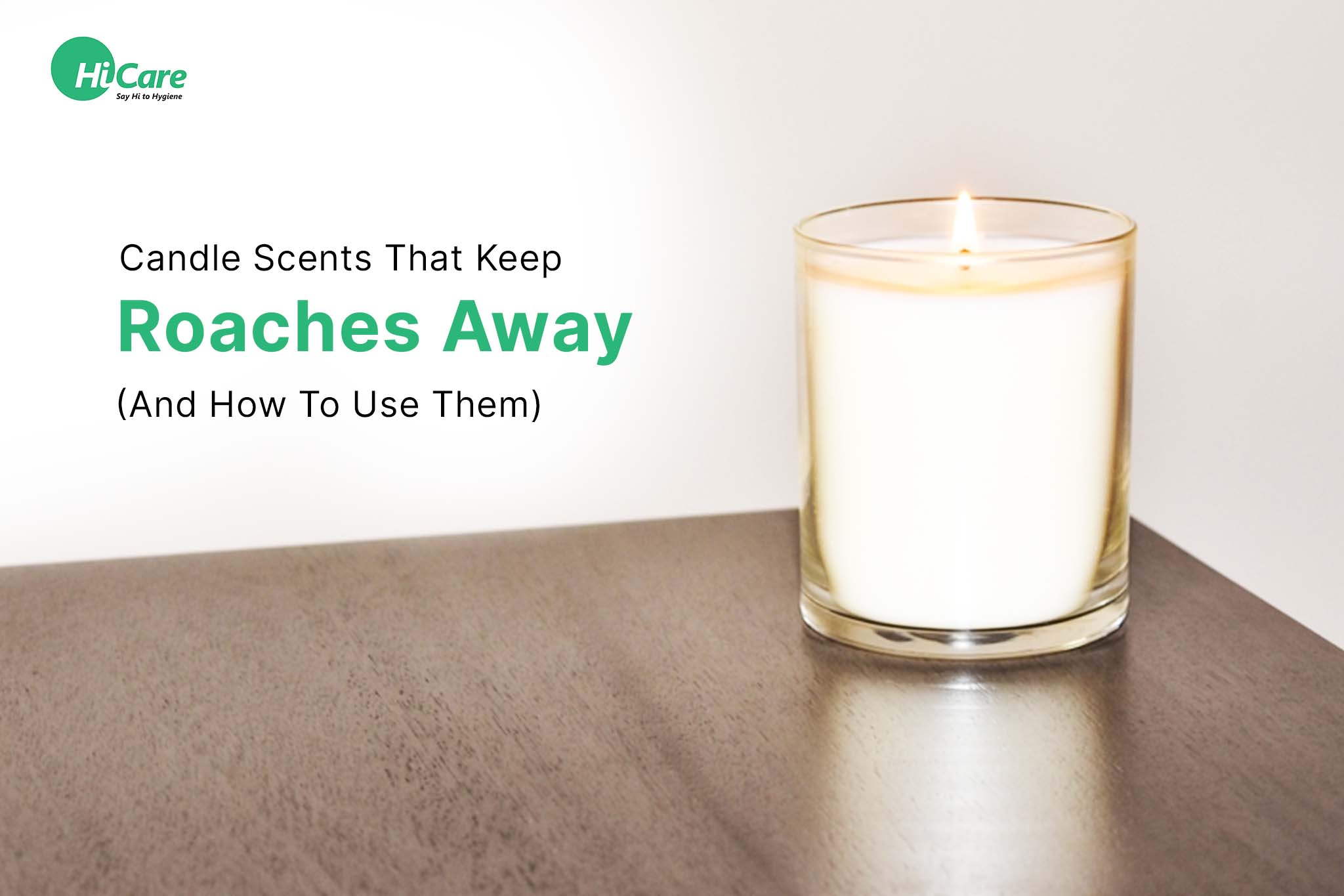 10 Candle Scents That Keep Roaches Away (And How To Use Them)