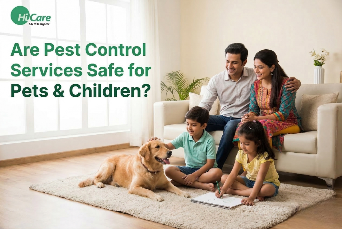 Are Pest Control Services Safe for Pets & Children?