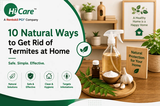 Natural ways to get rid of termites at home