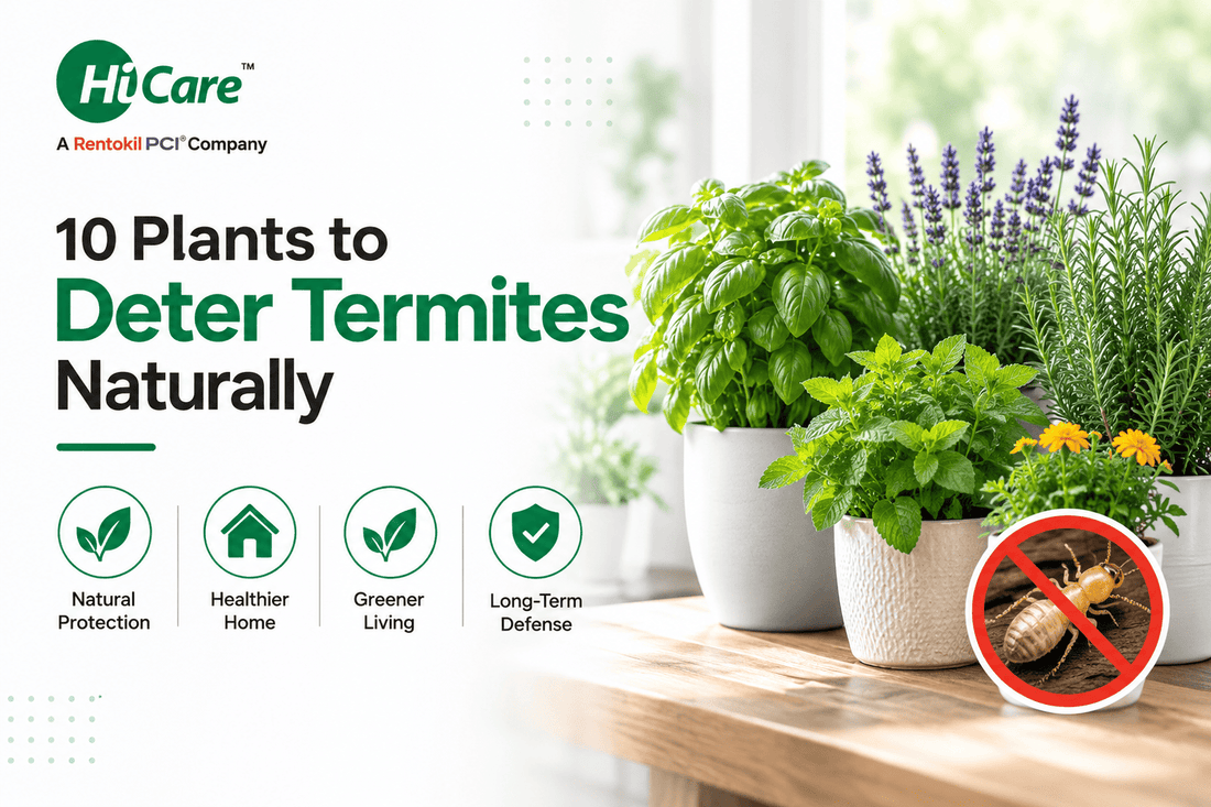 Plants that deter termites naturally