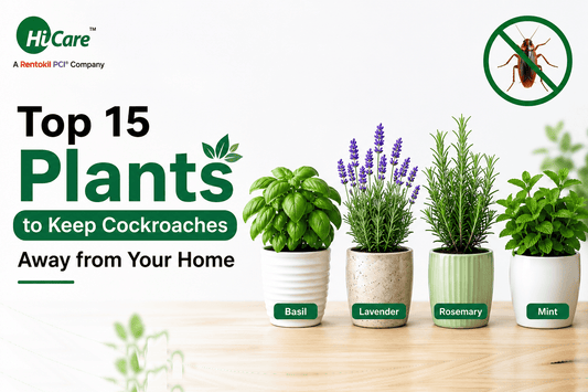 Plants that keep cockroaches away from your home