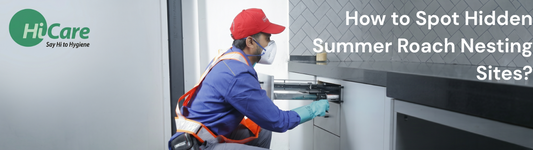 How to Spot Hidden Summer Roach Nesting Sites?