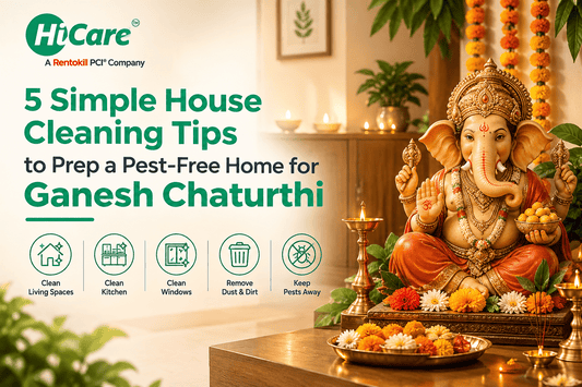 5 simple house cleaning tips to prepare a pest-free home for Ganesh Chaturthi