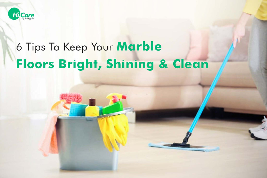 6 Tips to Keep Your Marble Floors Bright, Shining and Clean