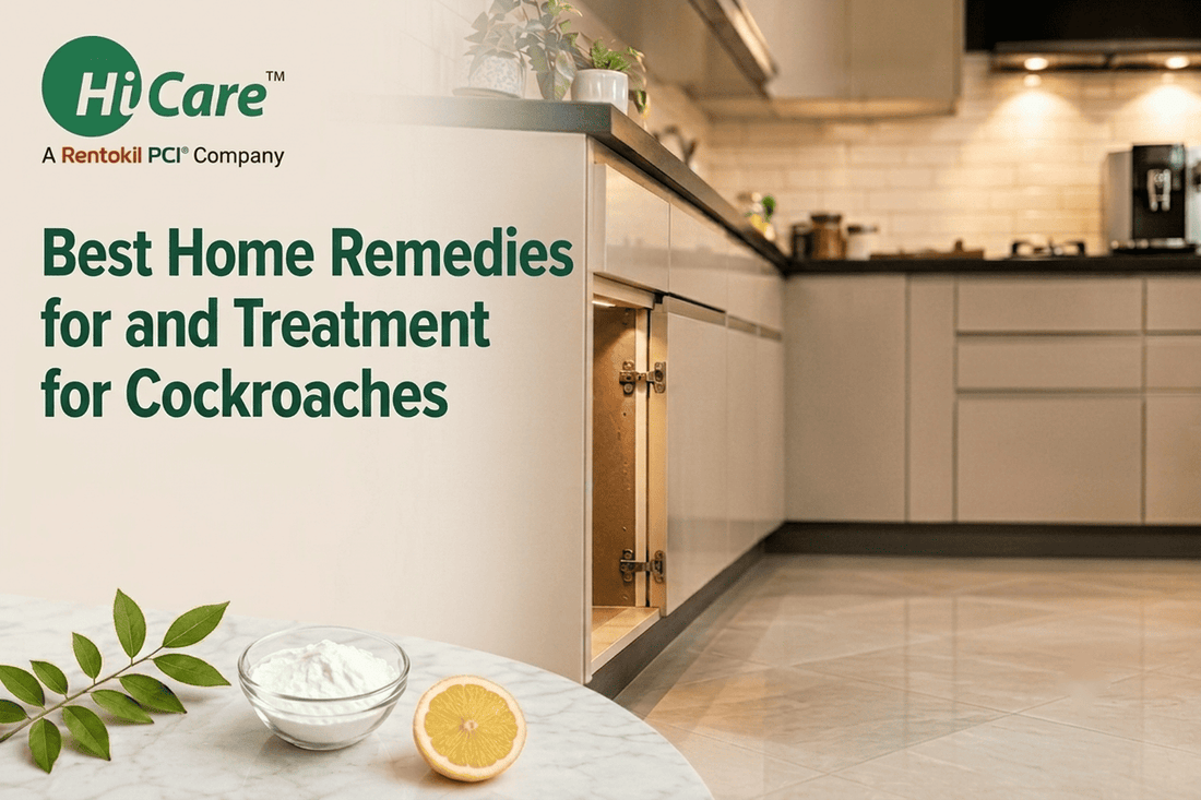 Home remedies for cockroach treatment