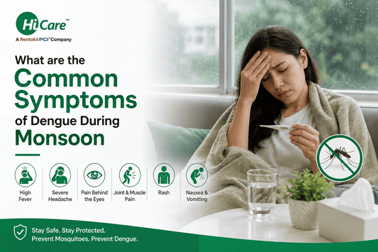 Common symptoms of dengue
