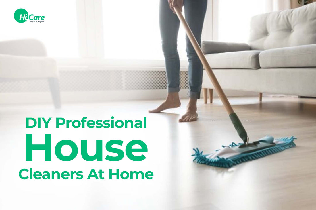 DIY Professional House Cleaners At Home