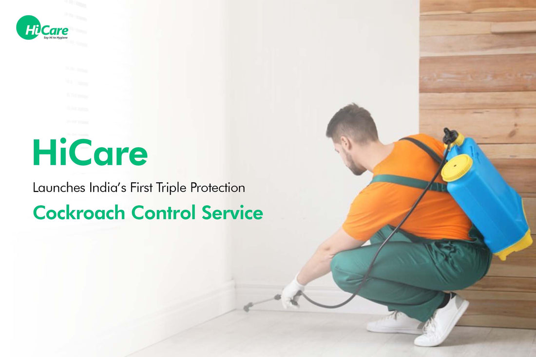 HiCare Launches India's First Triple Protection Cockroach Control Service
