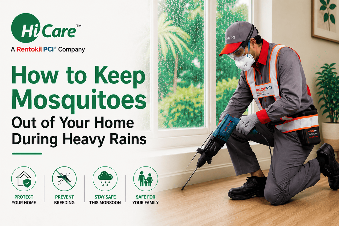 How to Keep Mosquitoes Out of Your Home During Heavy Rains
