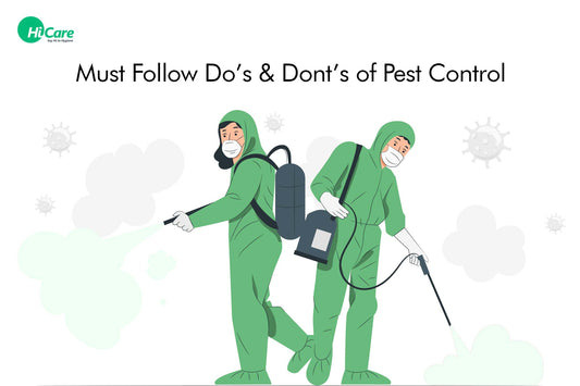Must Follow Do's and Dont's  of Pest Control