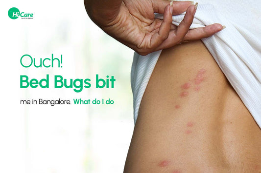 Ouch! Bed Bugs bit me in Bangalore. What do I do?