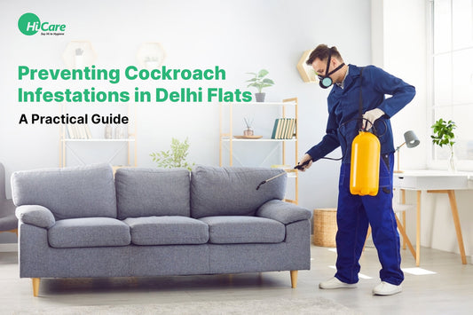 Preventing Cockroach Infestations in Delhi Flats: A Practical Guide