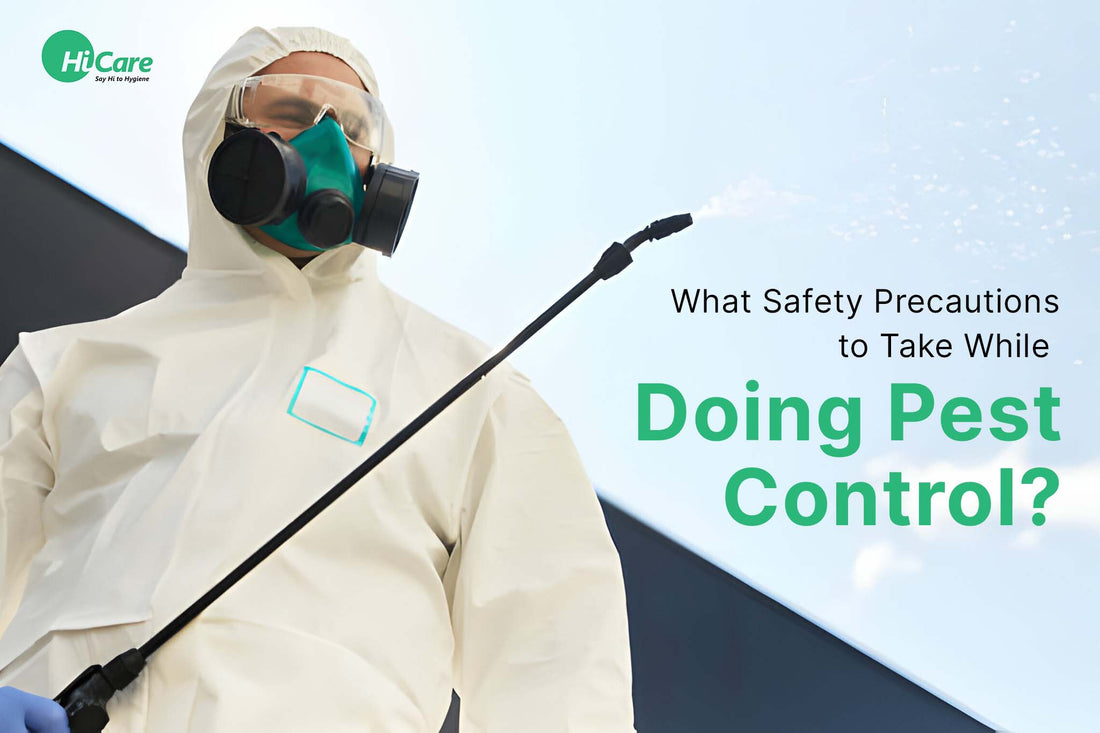 What Safety Precautions to Take While Doing Pest Control?