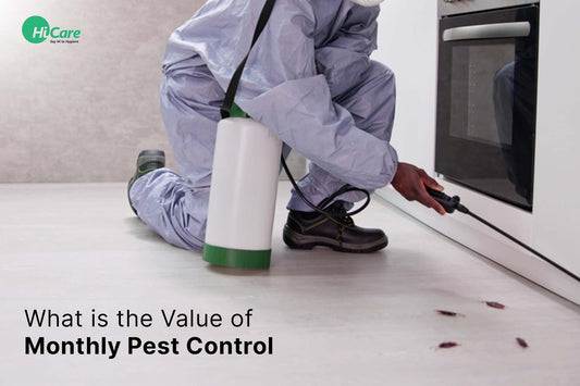 What is the Value of Monthly Pest Control?