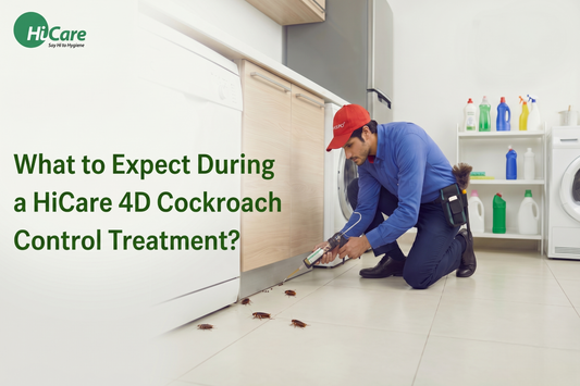 What to Expect During a HiCare 4D Cockroach Control Treatment