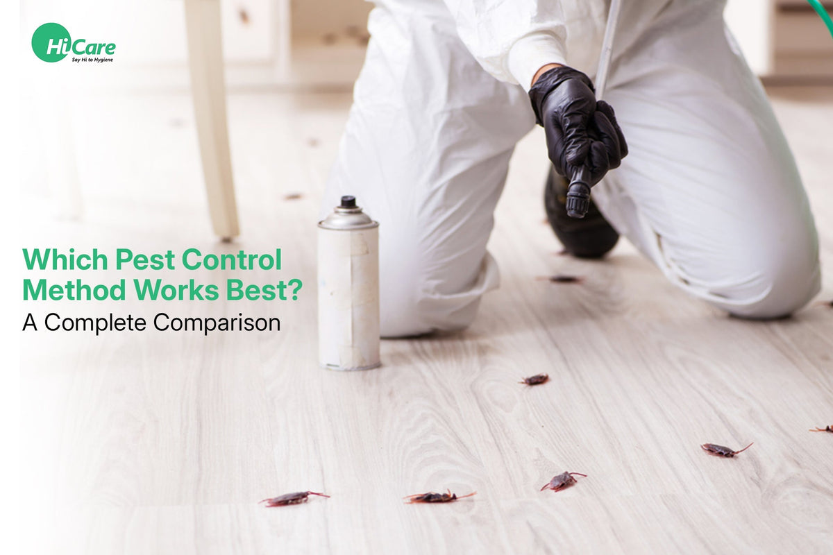 Best Comparison Between Different Pest Control Methods | HiCare ...