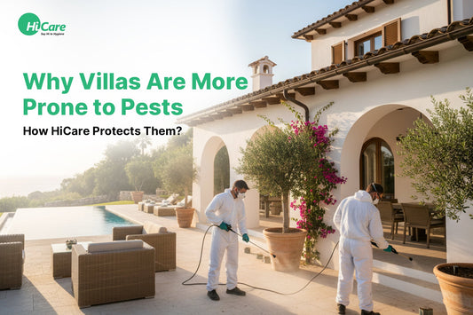 Why Villas Are More Prone to Pests and How HiCare Protects Them?