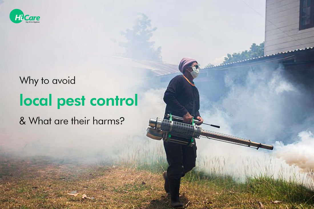 Why to avoid local pest control and What are their harms?