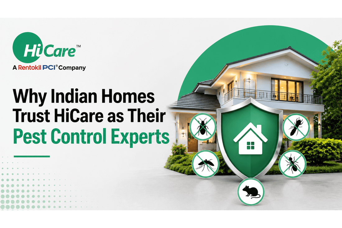 Why Indian Homes Trust HiCare as their Pest Control Experts