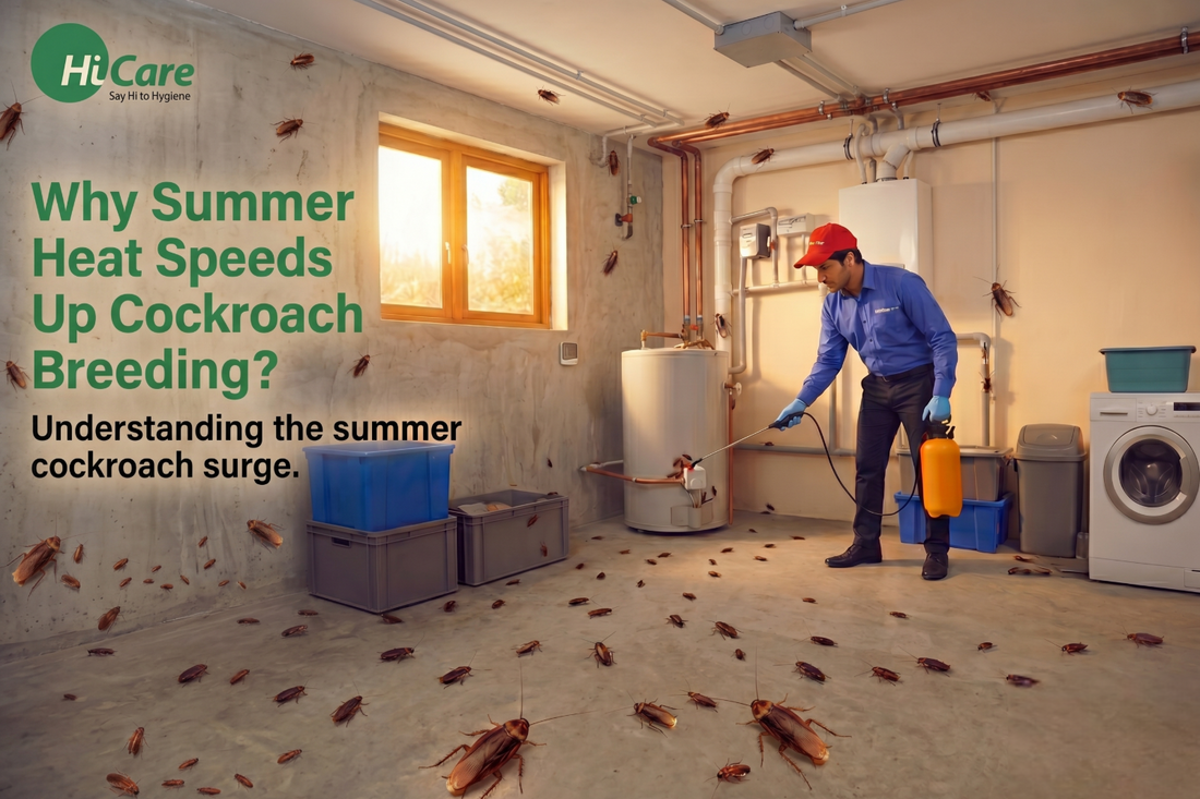 Why Summer Heat Speeds Up Cockroach Breeding